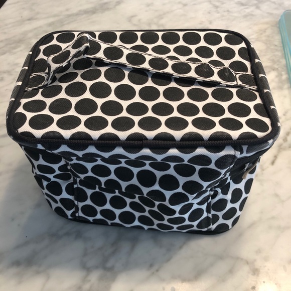 NEW SkinStore Polka Dot Toiletry Case - Picture 2 of 9